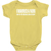 men's funny graphic Baby Onesie