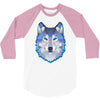the wolf 3/4 Sleeve Shirt