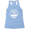 boats and hoes Racerback Tank