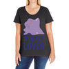 #crazylover clearance Ladies Curvy T-Shirt