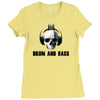 drum and bass Ladies Fitted T-Shirt