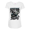 black bood Maternity Scoop Neck T-shirt