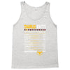 Taurus Facts Servings Per Container Tank Top