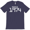 made in 1974 birthday celebration funny retro T-Shirt
