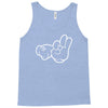 rude hands, ideal gift or birthday present. Tank Top