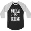 normal is boring tie dye 3/4 Sleeve Shirt