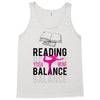 Reading Yoga Wine Balance Tank Top
