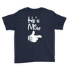 he's mine she's mine Youth Tee