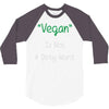 not a dirty word 3/4 Sleeve Shirt
