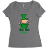 irish name Women's Triblend Scoop T-shirt