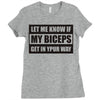 my biceps Ladies Fitted T-Shirt
