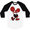 mickey mau5 3/4 Sleeve Shirt