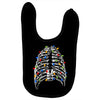skeleton christmas tree Baby Bibs