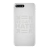 negate hate iPhone 7 Plus Case