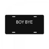 boy bye License Plate