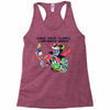 lion mouth hands Racerback Tank