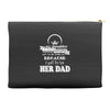 i get awesome husband Accessory Pouches