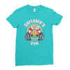 saitama's gym Ladies Fitted T-Shirt