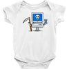blue screen of death Baby Bodysuit