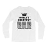 F Chord Dad Funny Guitar Long Sleeve Shirts