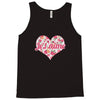 Jet'aime Flower Heart Tank Top