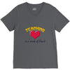 teaching is a work of heart V-Neck Tee