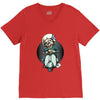 Skull Ride V-Neck Tee