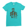 the evolution of groot Ladies Fitted T-Shirt