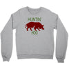 hantin hog Crewneck Sweatshirt