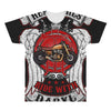 Real Girls Ride With Daryl All Over Men's T-shirt