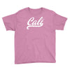 cali black logo Youth Tee