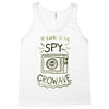 be aware of the spy crowave Tank Top