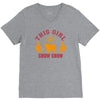 This Girl Loves Her Chow Chow V-Neck Tee