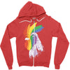 rooster pride Zipper Hoodie