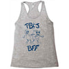 peanut butter and jelly bff Racerback Tank