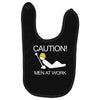 caution men at work Baby Bibs