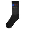 trump 2016 there will be hell toupee Socks