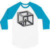 escher's jail 3/4 Sleeve Shirt