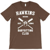 hawkins babysitting club indiana mike dustin eleven demogorgon strange T-Shirt