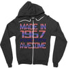 made in 1967 50 years of being awesome Zipper Hoodie
