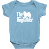 the dogfather american eskimo dog white Baby Onesie