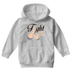 Fight For a Cure Uterine Cancer Awareness Youth Hoodie