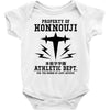 Property Of Honnouji Athletics Dept. Baby Onesie