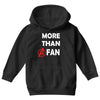 avengers more than a fan white logo Youth Hoodie
