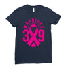 end breast cancer   39 warriors Ladies Fitted T-Shirt
