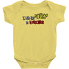 i put the cute in execute Baby Onesie