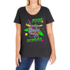 too zuul for school Ladies Curvy T-Shirt