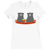 you don't win friends with salad Ladies Fitted T-Shirt