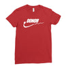 donor   mens funny Ladies Fitted T-Shirt