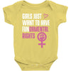 Girls Just Want to Have Fundamental Rights Baby Onesie